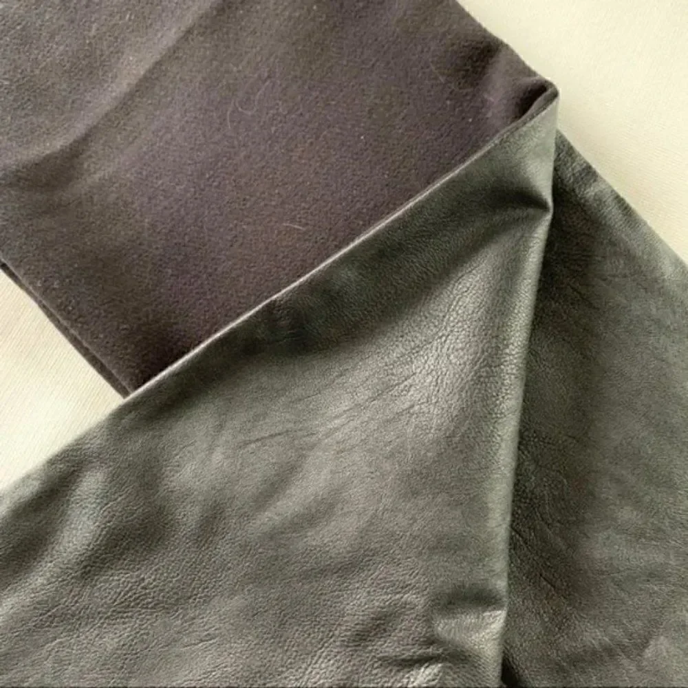 Michael Kors Faux Leather Front Pants size 6